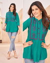 Bubbly By Ff Embroidery Work Ladies Tops Wholesale Suppliers In Mumbai